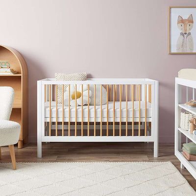 Fraser Coastal Cot - White/Natural