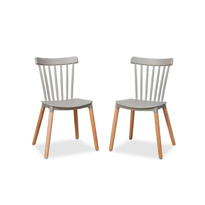Frida Dining Chair - Set of 2 - Stone