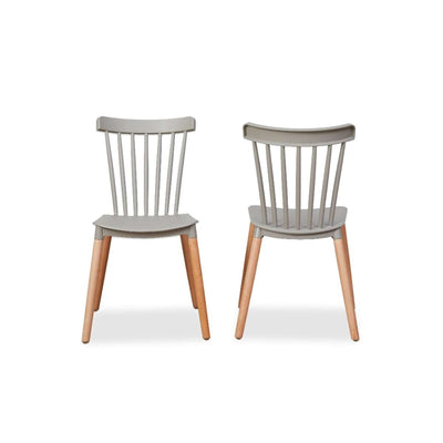 Frida Dining Chair - Set of 2 - Stone