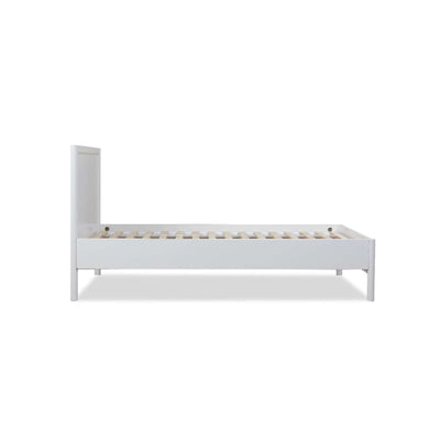 Maisie Scalloped Bed - Single - White