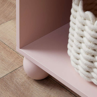Bubble Ball Feet Side Table - Pink