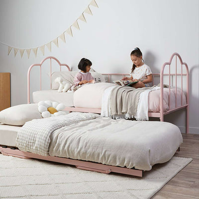 Dixie Day Bed With Trundle - Pink