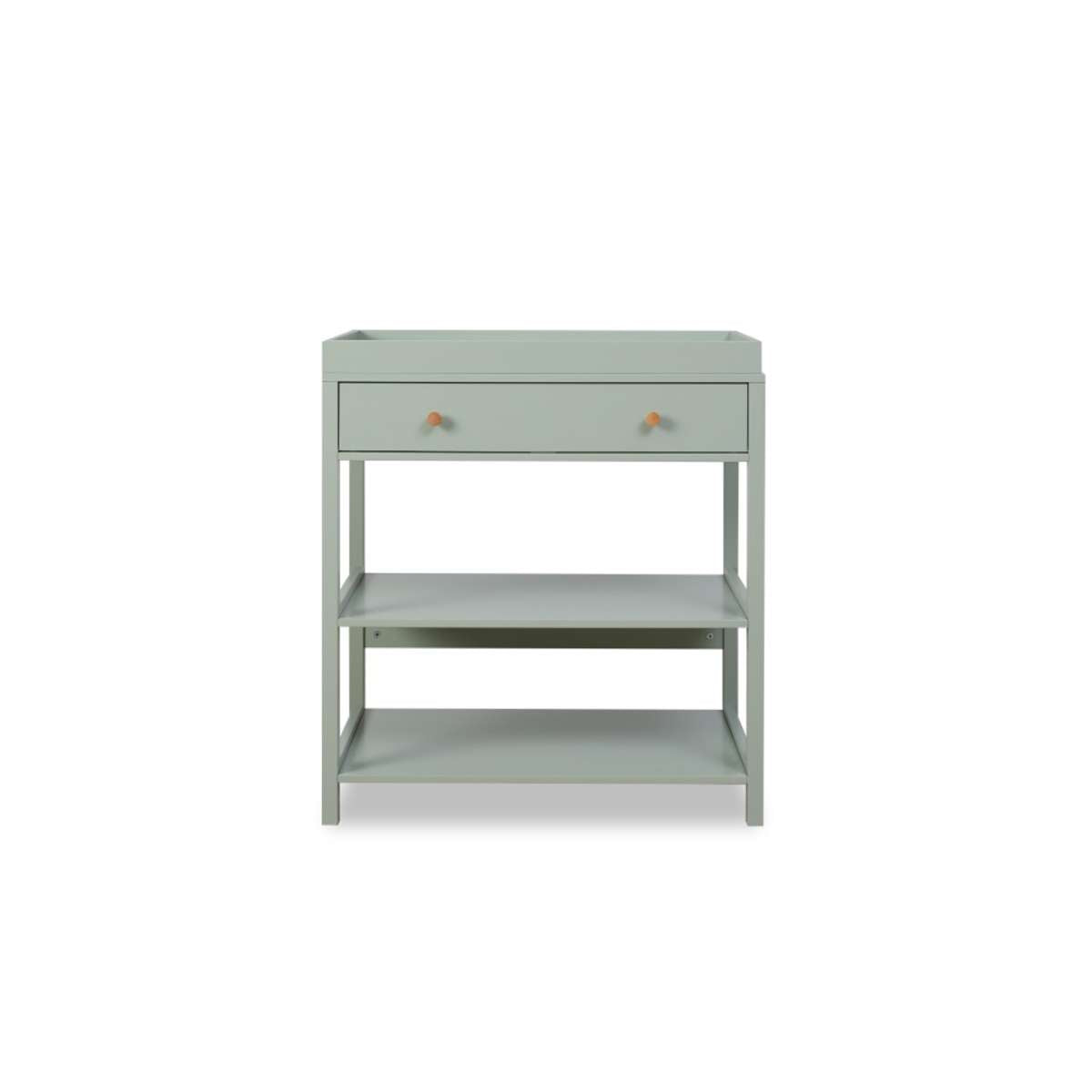 Mocka Change Table With Removable Top - Sage Green