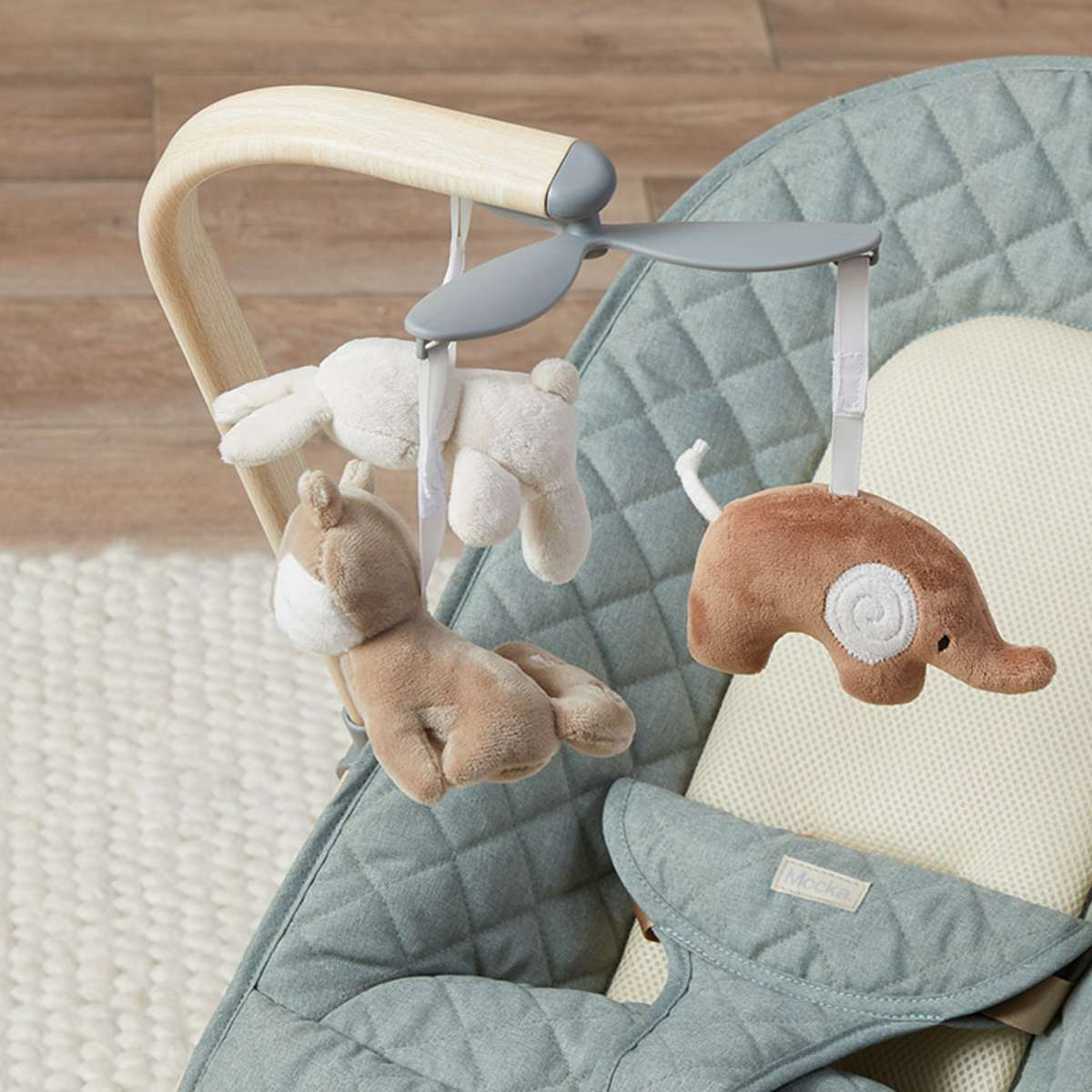 Raven Rocker - Spring Green