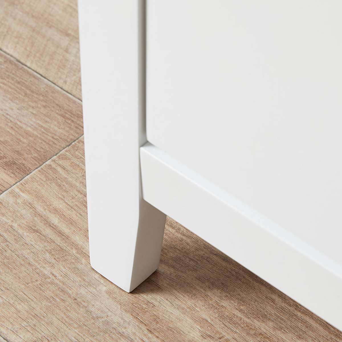 Hastings Desk - White/Natural