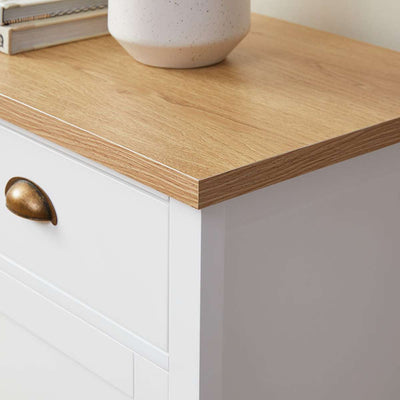 Hastings Buffet - White/Natural