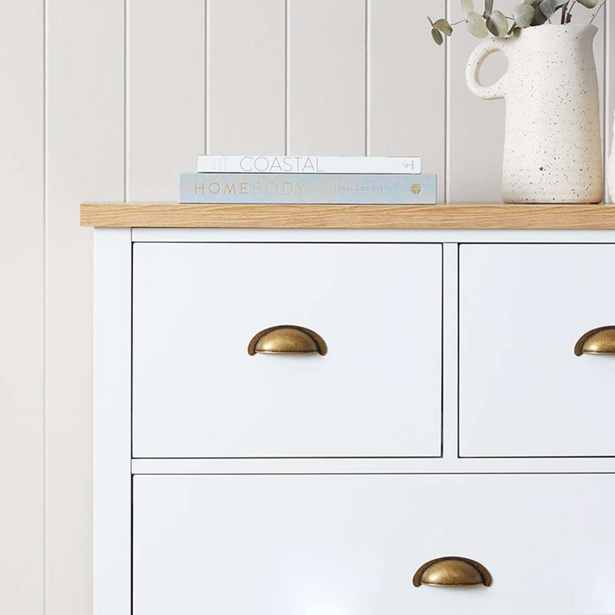Hastings Tallboy - White/Natural