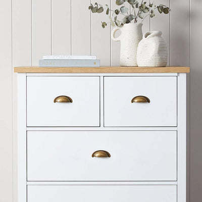 Hastings Tallboy - White/Natural