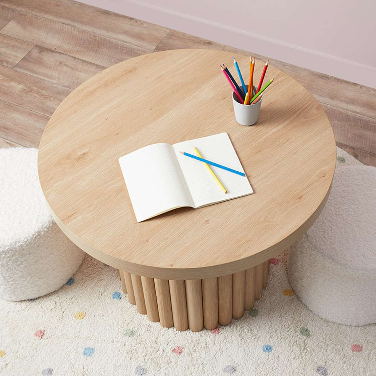 Mini Roo Ribbed Play Table
