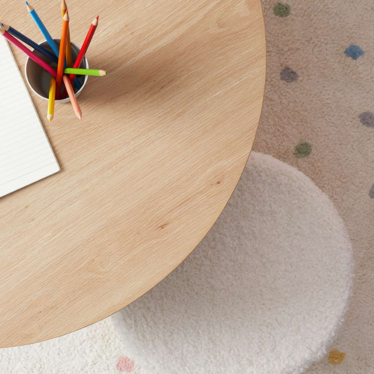 Mini Roo Ribbed Play Table