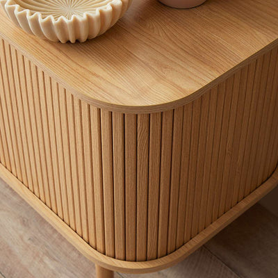 Maeve Entertainment Unit with Open Shelves - Natural