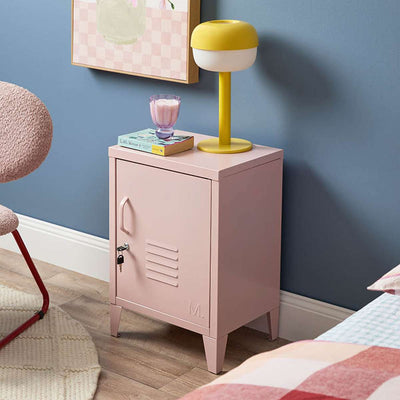 Mocka Original Locker Bedside - Pink