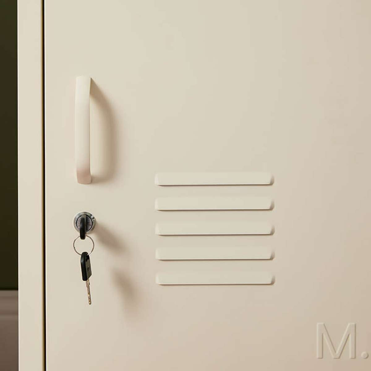 Mocka Original Locker Bedside - Cream