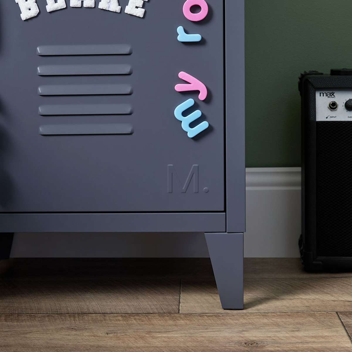 Mocka Original Locker Bedside - Steele