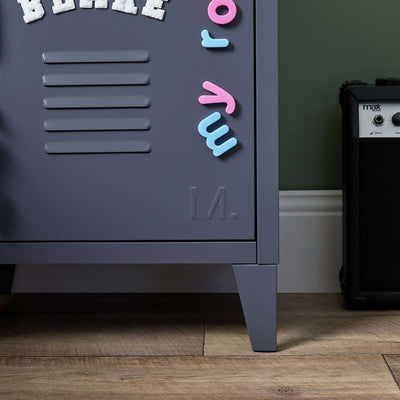Mocka Original Locker Bedside - Steele