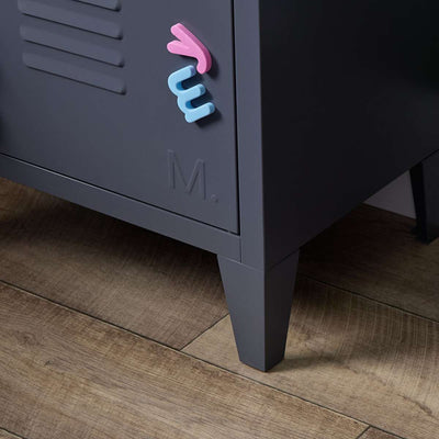 Mocka Original Locker Bedside - Steele