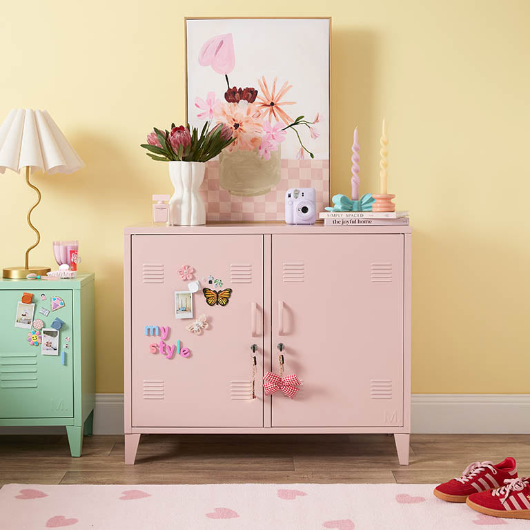 Mocka Original Locker Cabinet - Pink