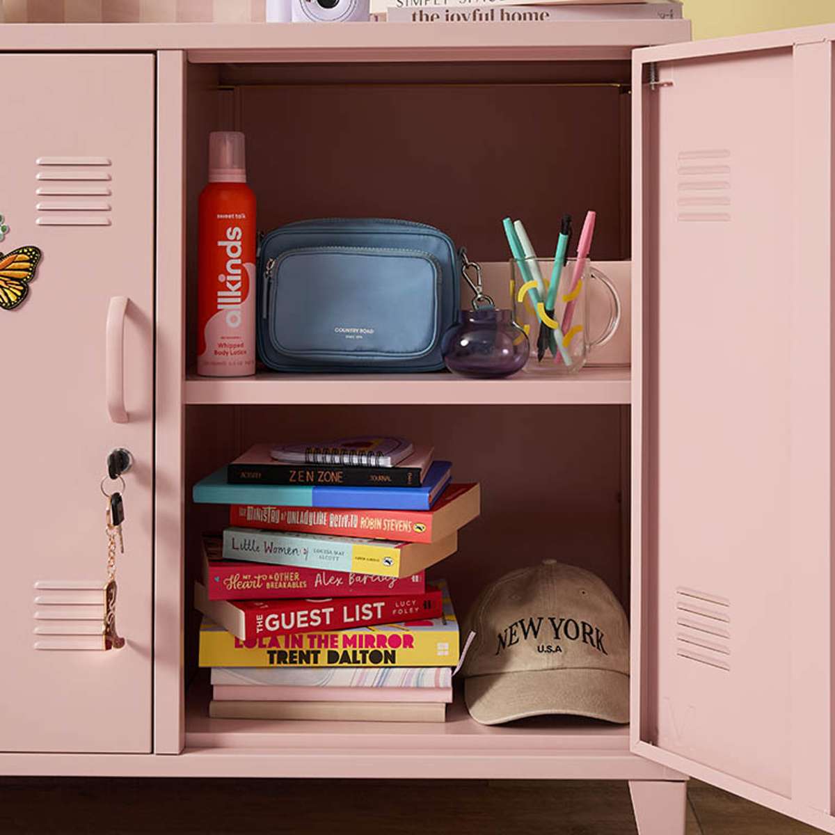 Mocka Original Locker Cabinet - Pink
