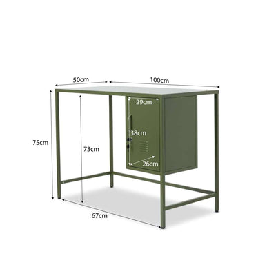 Mocka Original Locker Desk - Khaki