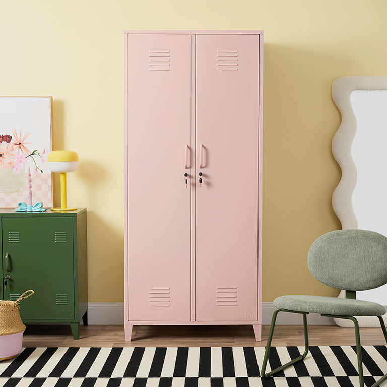 Mocka Original Locker Wardrobe - Pink
