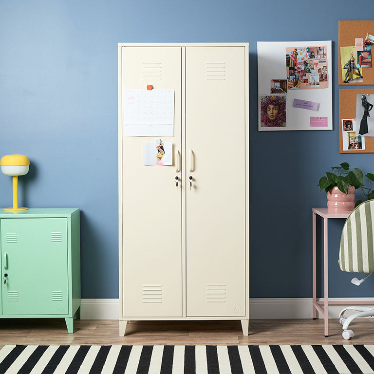 Mocka Original Locker Wardrobe - Cream