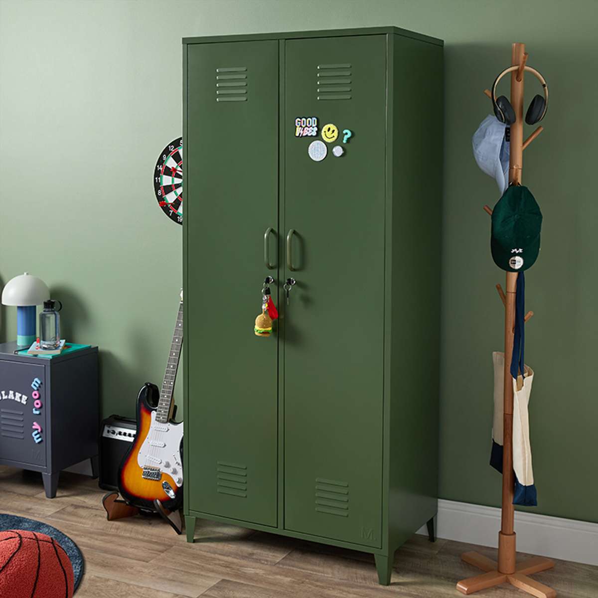 Mocka Original Locker Wardrobe - Khaki