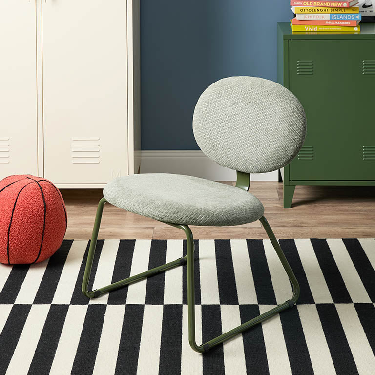 Charley Easy Chair - Green/Khaki