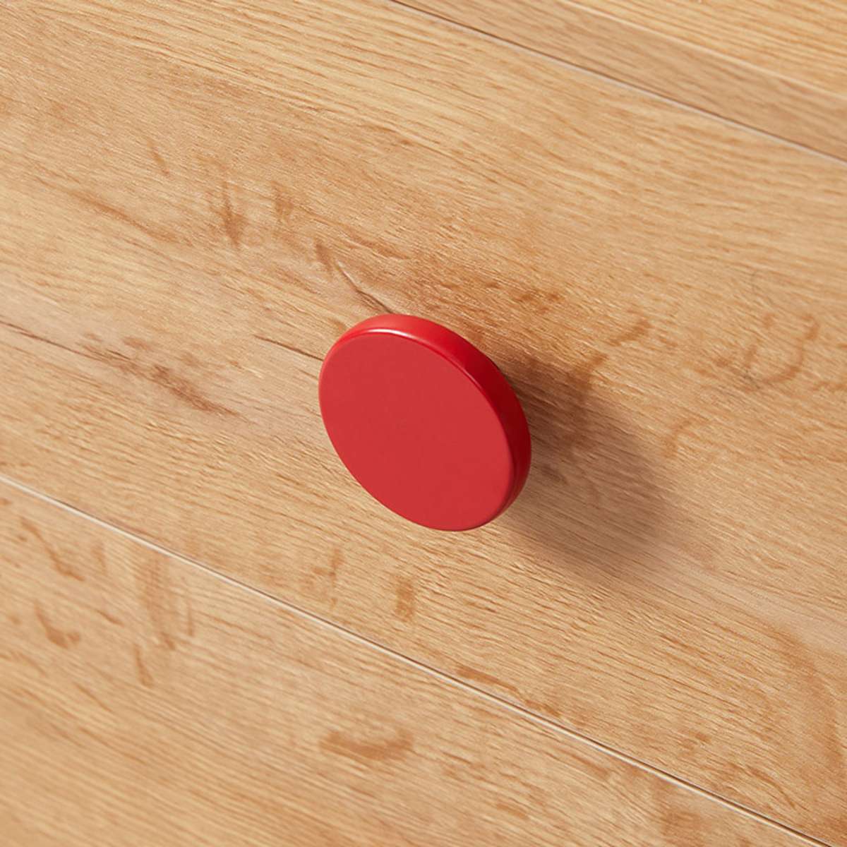 Spotty Bedside Table - Red