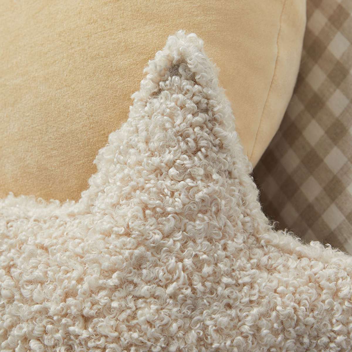 Sherpa Star Cushion