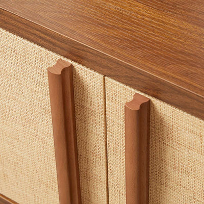 Minato Textured Entertainment Unit - Walnut