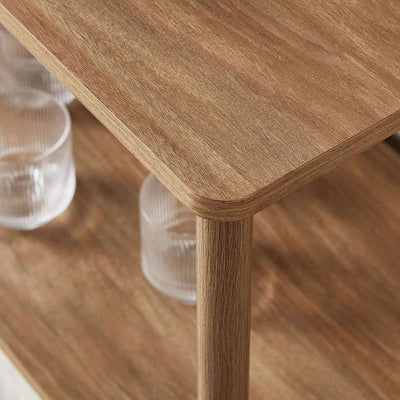 Eden Low Shelf - Pecan