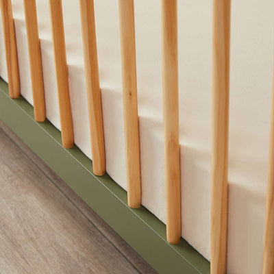 Archie Cot - Moss/Natural