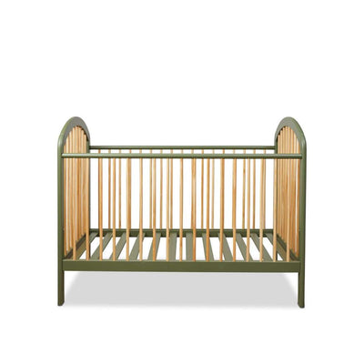 Archie Cot - Moss/Natural