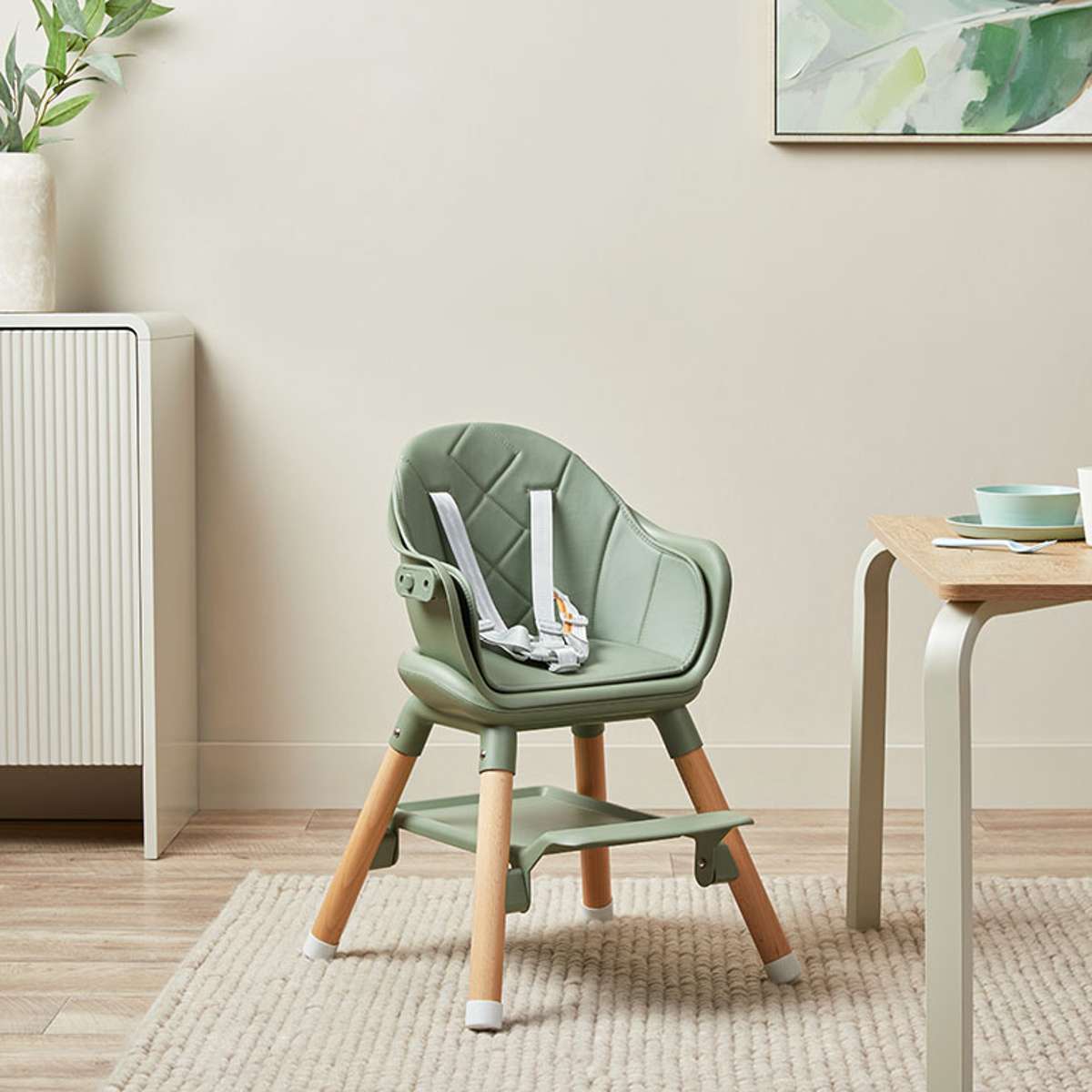 Macey 3-in-1 Highchair - Fern