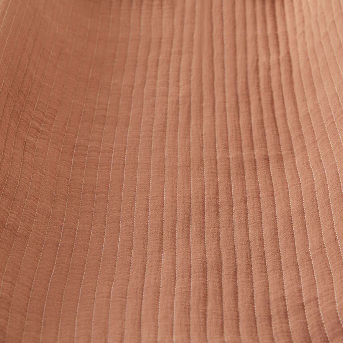 Mocka Cotton Change Mat Cover - Clay