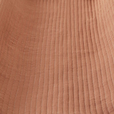 Mocka Cotton Change Mat Cover - Clay