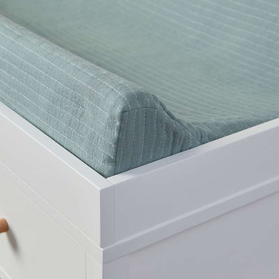 Mocka Cotton Change Mat Cover - Teal