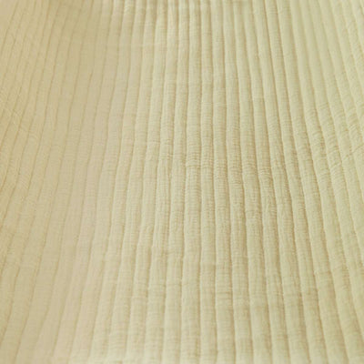 Mocka Cotton Change Mat Cover - Buttermilk
