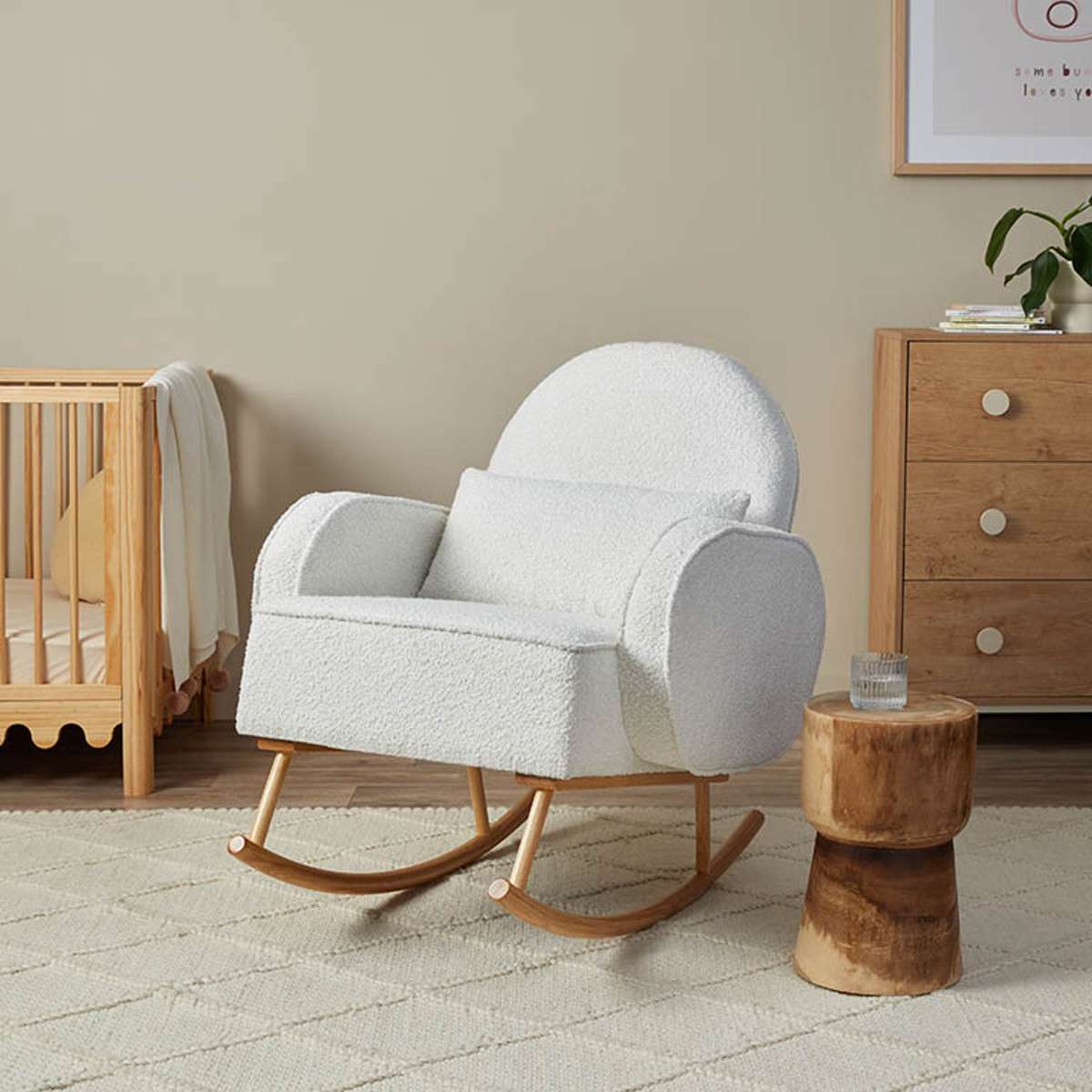 Blake Natural Five Piece Nursery Set