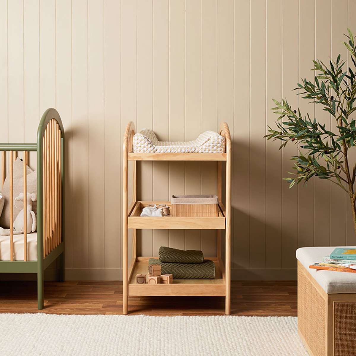 Archie 2 Shelf Change Table