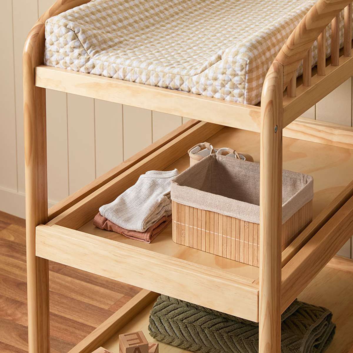 Archie 2 Shelf Change Table