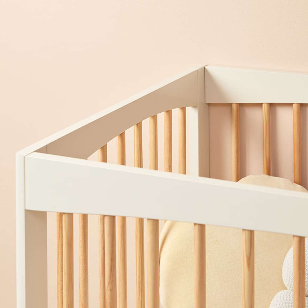 Addison Cot - Putty/Natural