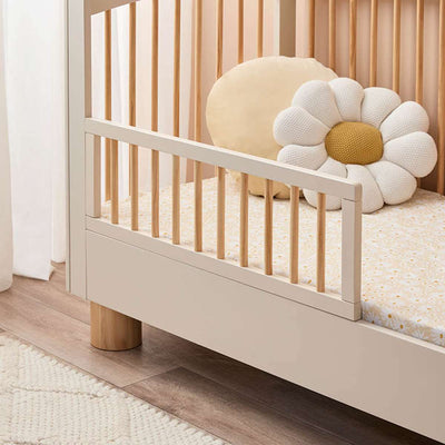 Addison Cot Toddler Half Frame - Putty/Natural