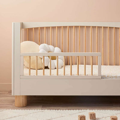Addison Cot Toddler Half Frame - Putty/Natural