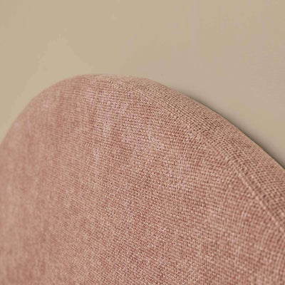 Arlo Arched King Single Bed - Dusty Pink