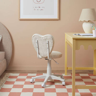 Amour Desk Chair - Cream