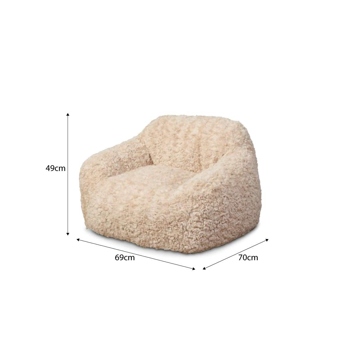 The Mini Chill Chair - Beige