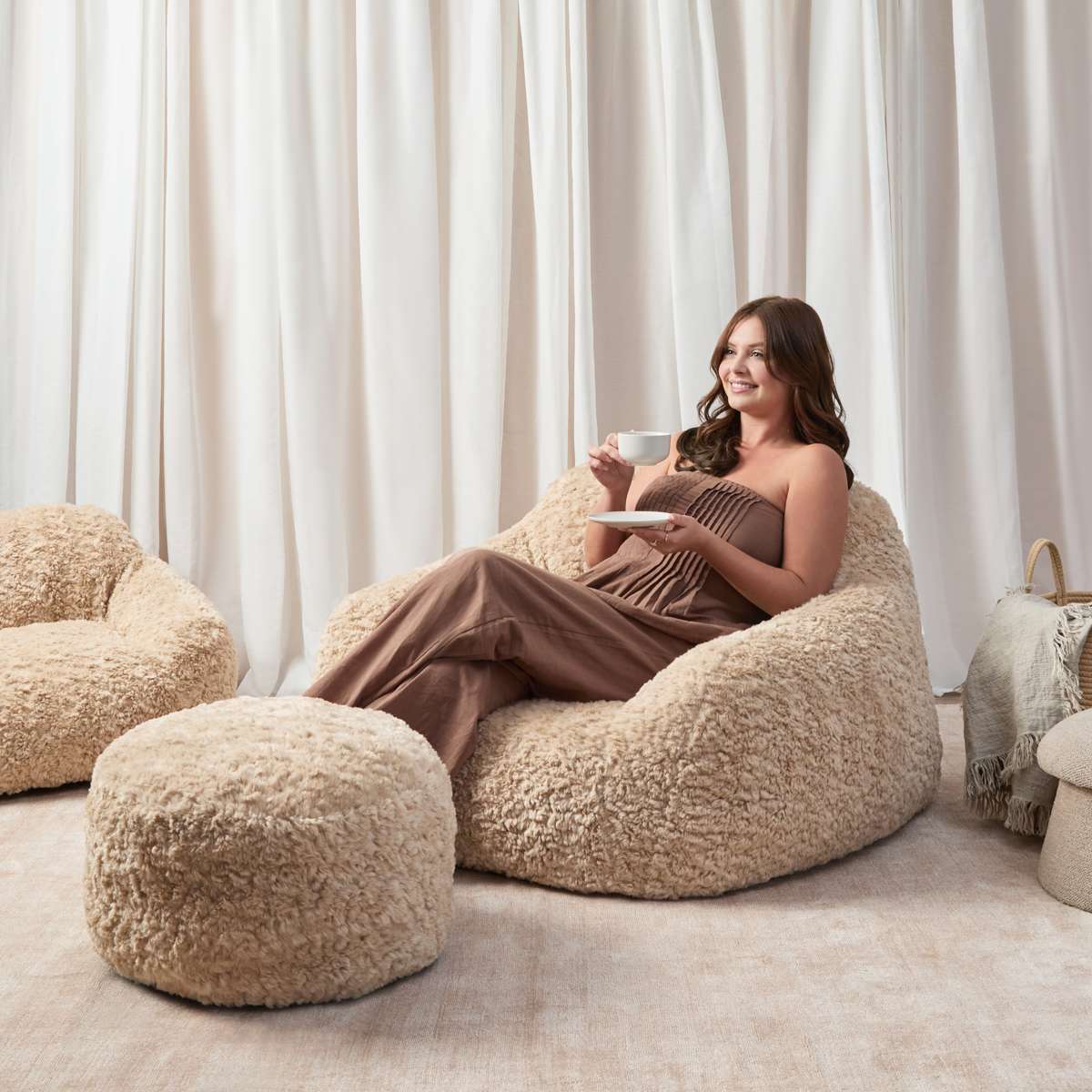 The Mini Chill Chair - Beige