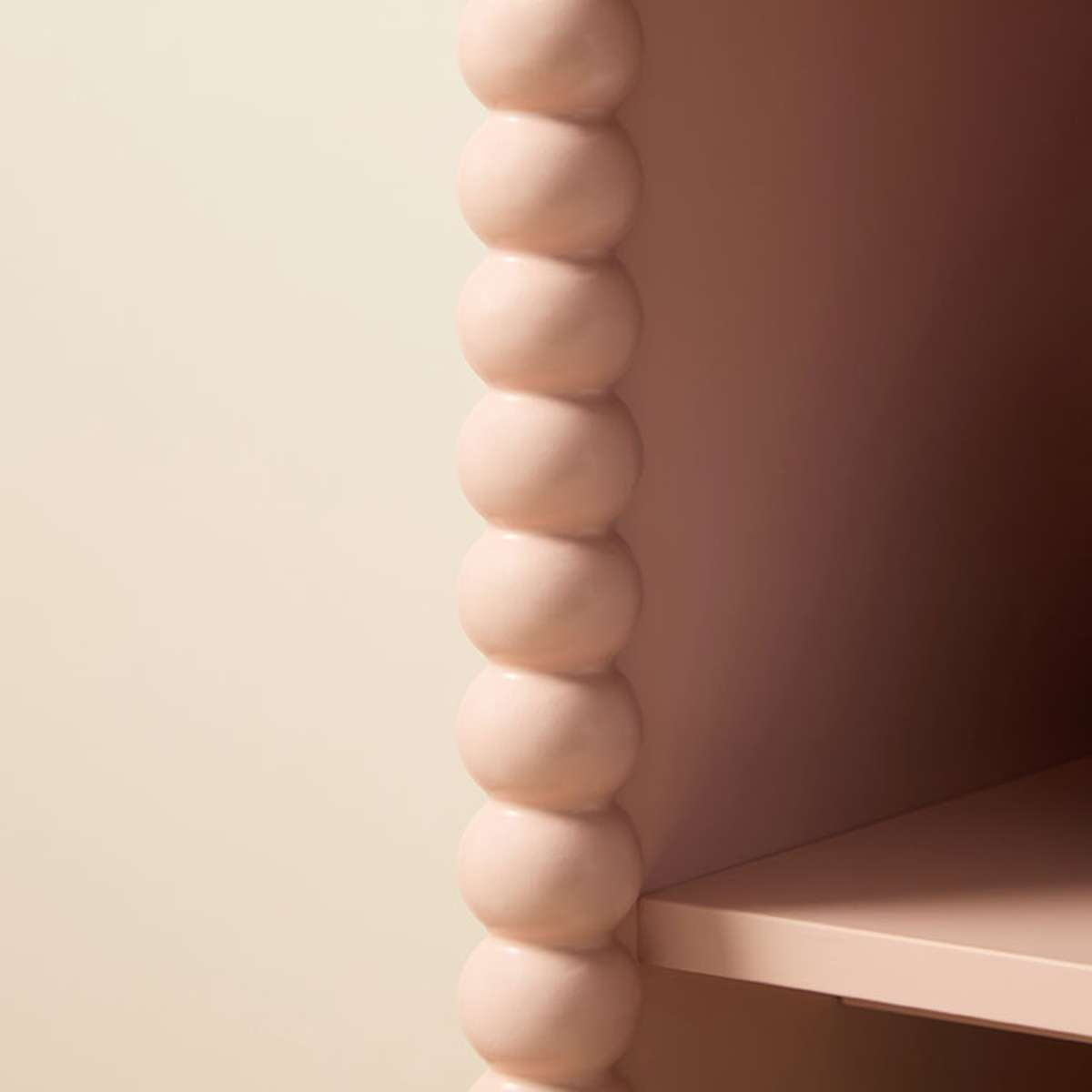 Betti Bobbin Low Bookcase - Pink