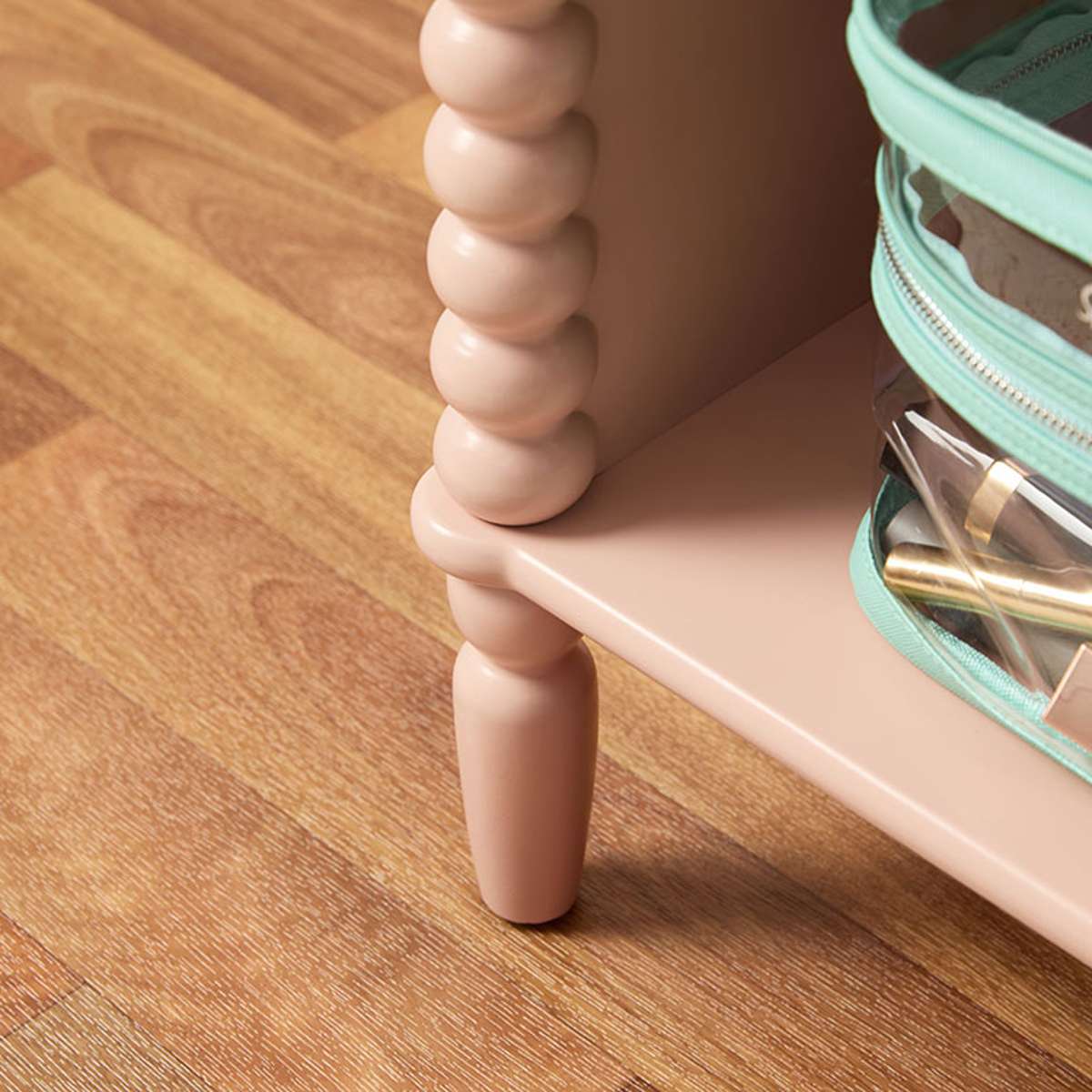 Betti Bobbin Low Bookcase - Pink